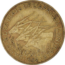 Coin, Central African States, 5 Francs, 1982