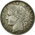 Moneta, Francja, Cérès, Franc, 1887, Paris, AU(55-58), Srebro, Gadoury:465a
