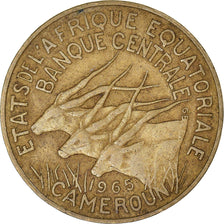 Monnaie, États de l'Afrique équatoriale, 10 Francs, 1965