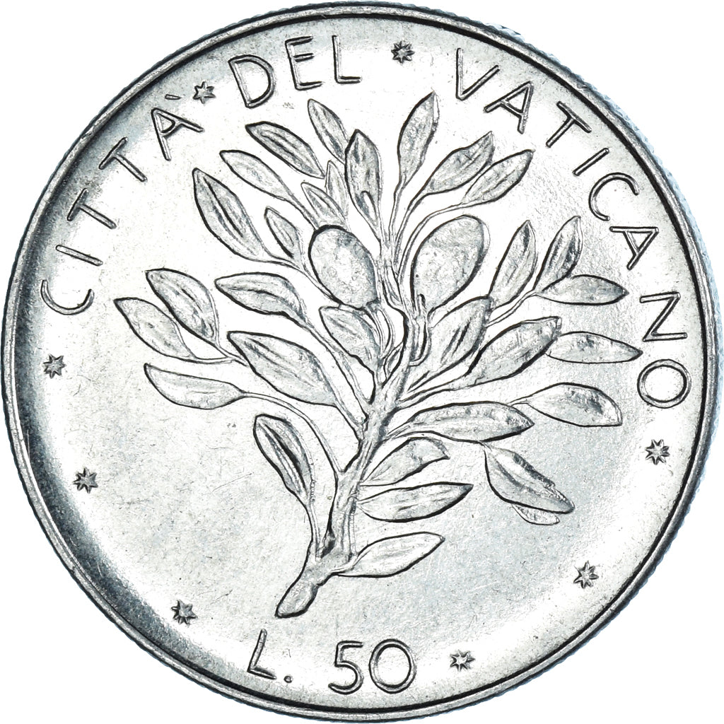 Moneda, Vaticano, 50 Lire, 1971
