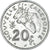 Moneta, Nowa Kaledonia, 20 Francs, 1967
