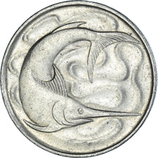 Coin, Singapore, 20 Cents, 1971