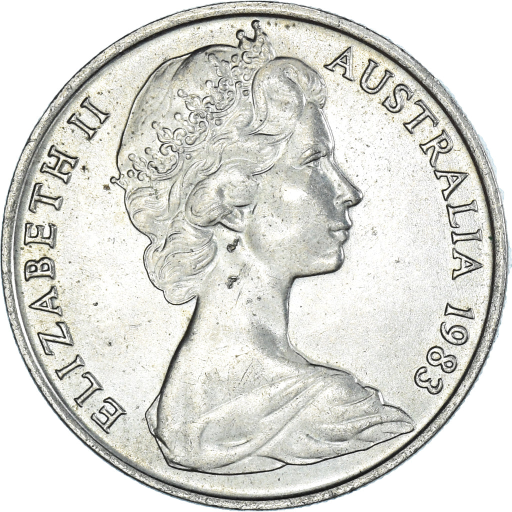 Moneda, Australia, 10 Cents, 1983