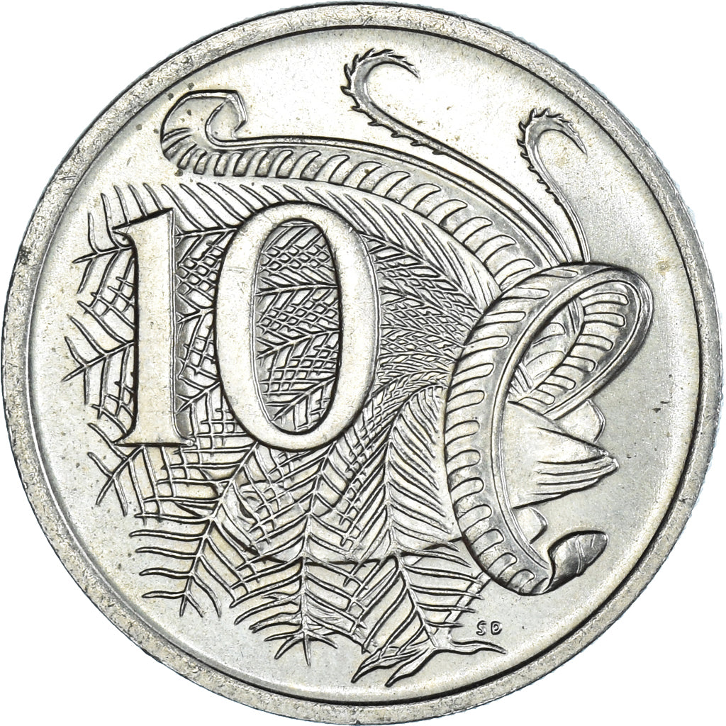 Moneda, Australia, 10 Cents, 1983
