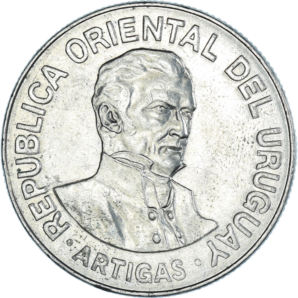 Coin, Uruguay, 500 Nuevos Pesos, 1989