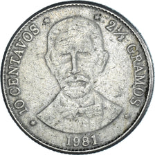 Moneda, República Dominicana, 10 Centavos, 1981