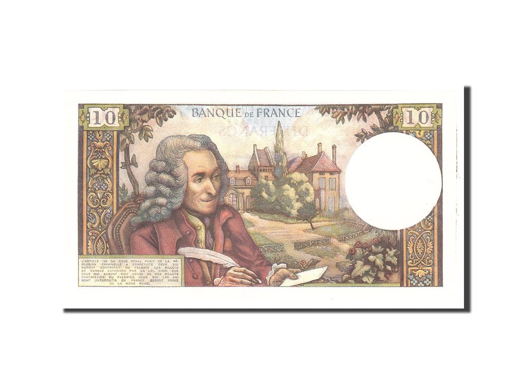 France, 10 Francs, 1968, KM:147c, 1968-04-04, UNC(63), Fayette:62.32