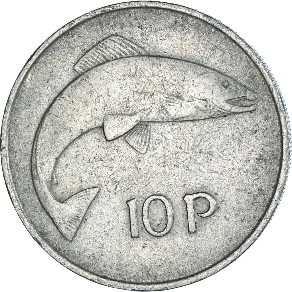 Moneta, REPUBBLICA D’IRLANDA, 10 Pence, 1969