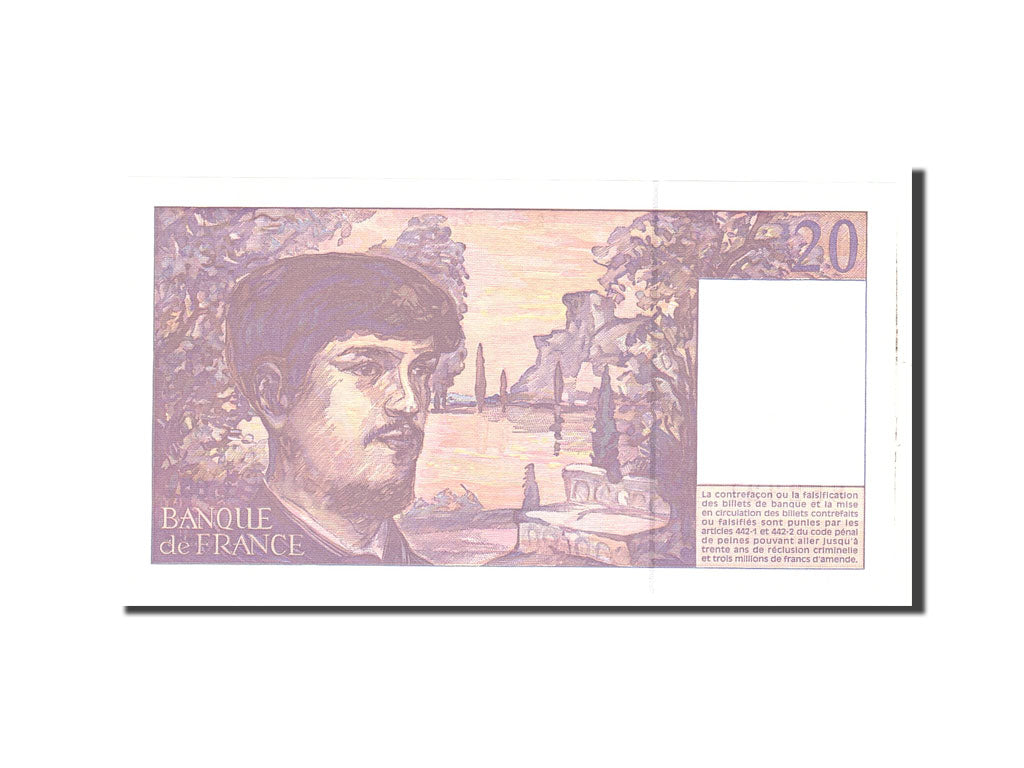 France, 20 Francs, 1997, KM:151i, Undated, UNC(65-70), Fayette:66ter.2