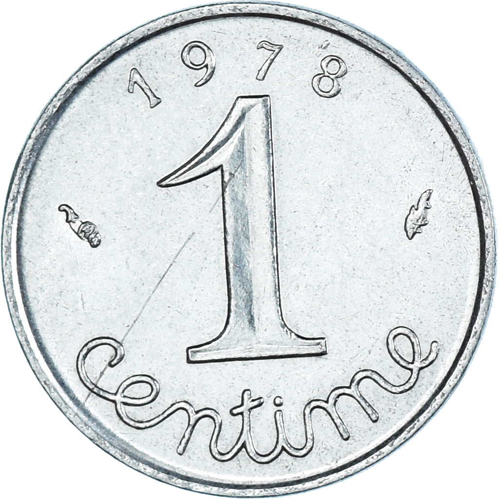 Coin, France, Centime, 1978
