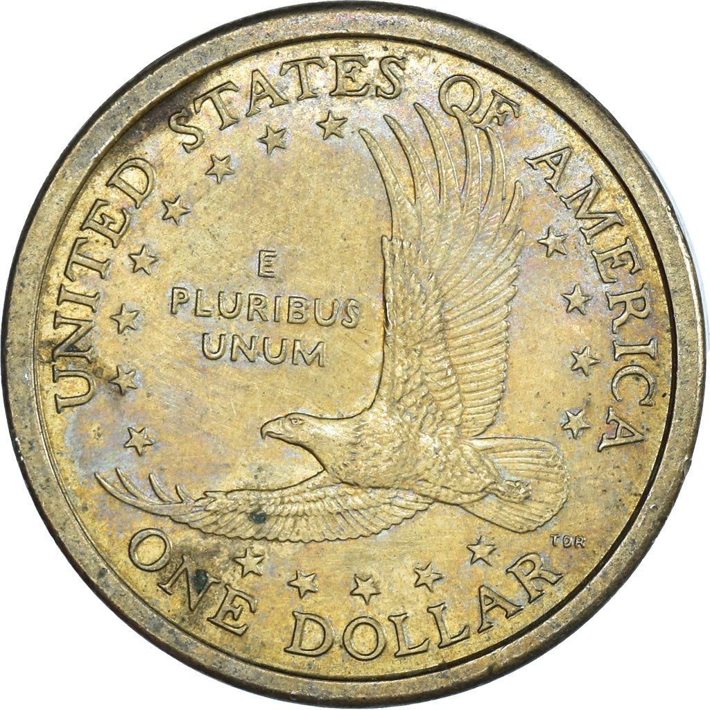 Coin, United States, Dollar, 2001