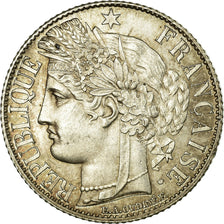 France, 1 Franc, Cérès, 1894, Paris, Argent, SUP+, Gadoury:465a