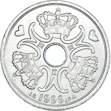 Moneta, Danimarca, 2 Kroner, 1999