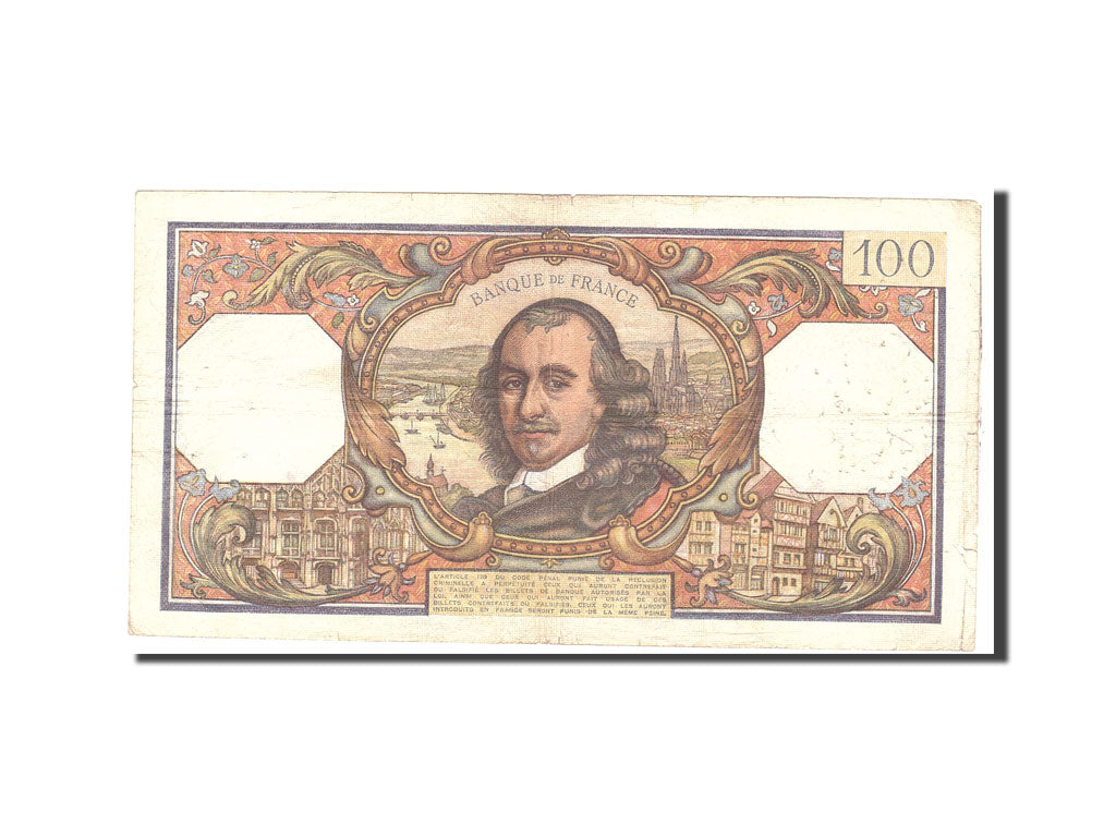 Banknote, France, 100 Francs, 1965, 1965-10-07, VF(20-25), Fayette:65.9, KM:149a