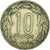 Moeda, ESTADOS AFRICANOS EQUATORIAIS, 10 Francs, 1965