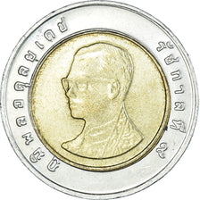 Moneda, Tailandia, 10 Baht, 2008