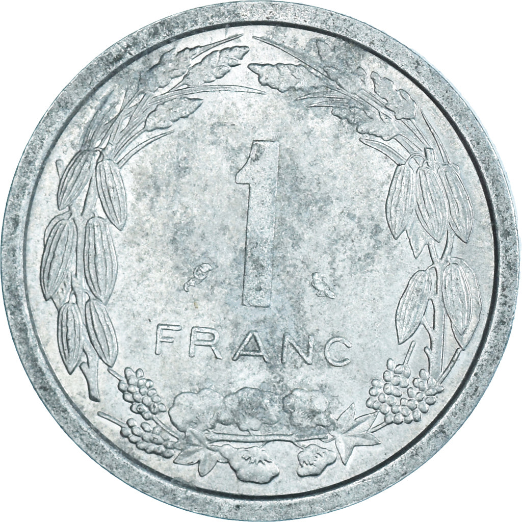 Monnaie, États de l'Afrique équatoriale, Franc, 1969