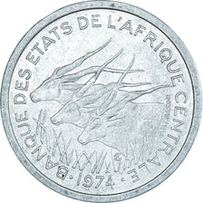 Coin, Central African States, Franc, 1974