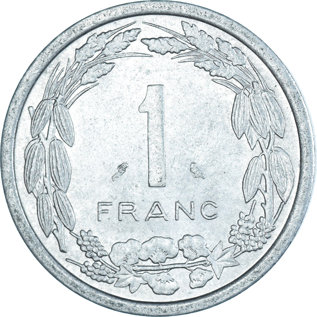 Coin, Central African States, Franc, 1974