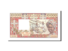 West African States, 10,000 Francs, 1977, Undated, KM:309Ch, UNC(65-70)