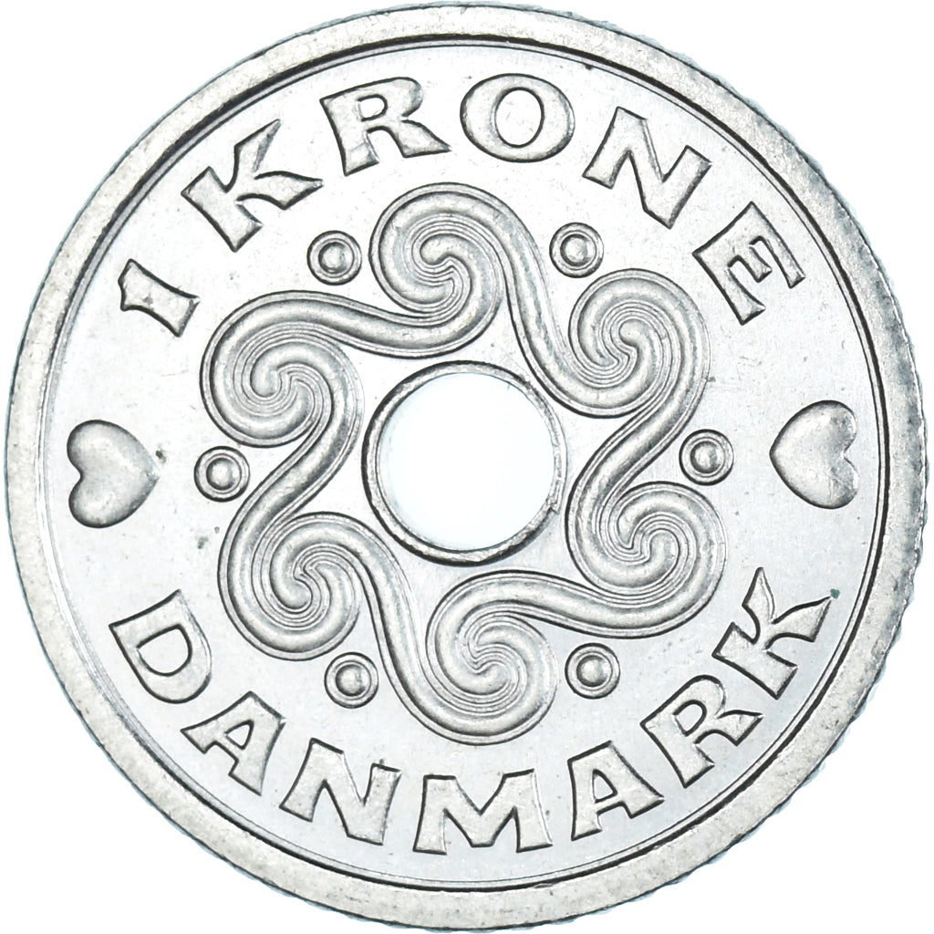 Munten, Denemarken, Krone, 1995