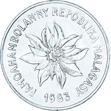 Moneta, Madagascar, 2 Francs, 1983
