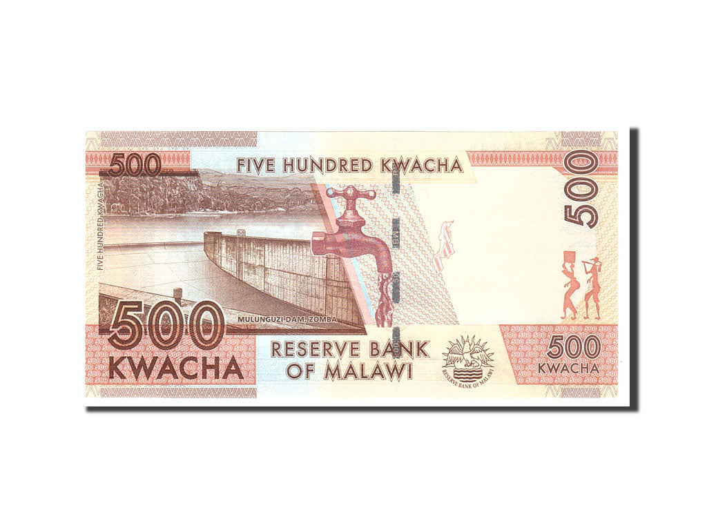 Malawi, 500 Kwacha, 2012, 2012-01-01, KM:61, UNC(65-70)