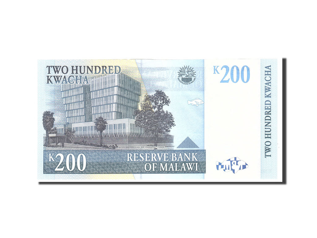 Banknote, Malawi, 200 Kwacha, 1997, 1997-07-01, KM:41, UNC(65-70)