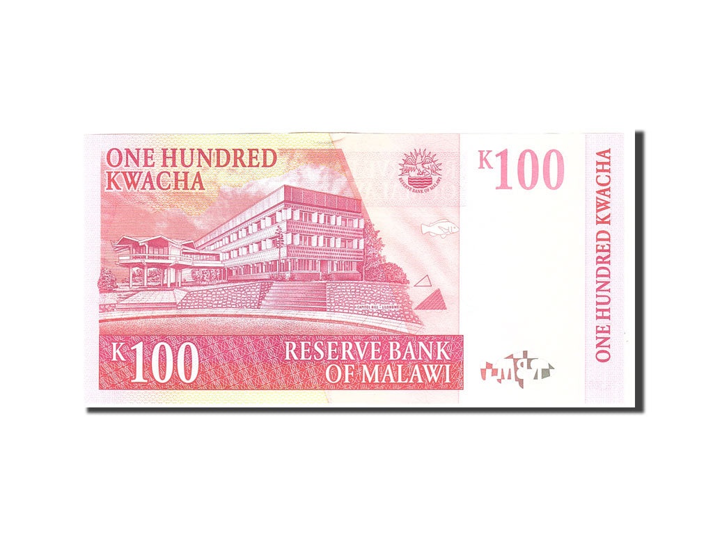 Banknote, Malawi, 100 Kwacha, 1997, 1997-07-01, KM:40, UNC(65-70)