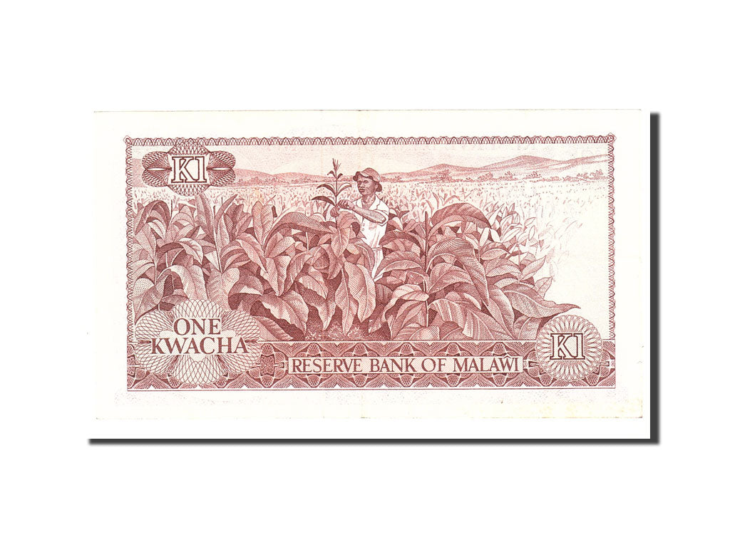 Banknote, Malawi, 1 Kwacha, 1975, 1975-01-31, KM:10c, UNC(63)