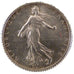 FRANCE, Semeuse, Franc, 1902, Paris, KM #844.1, MS(65-70), Silver, 23, Gadoury..