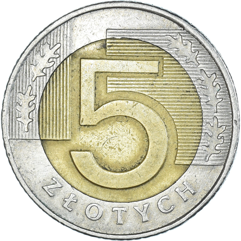 Munten, Polen, 5 Zlotych, 1994