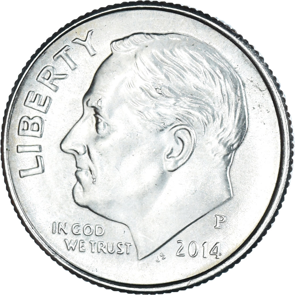 Moneta, USA, Dime, 2014