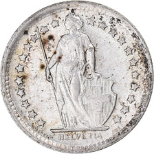 Coin, Switzerland, 1/2 Franc, 1966