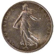 Munten, Frankrijk, Semeuse, Franc, 1902, Paris, FDC, Zilver, Gadoury:467