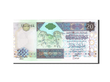 Banknote, Libya, 20 Dinars, 2002, Undated, KM:67a, UNC(65-70)