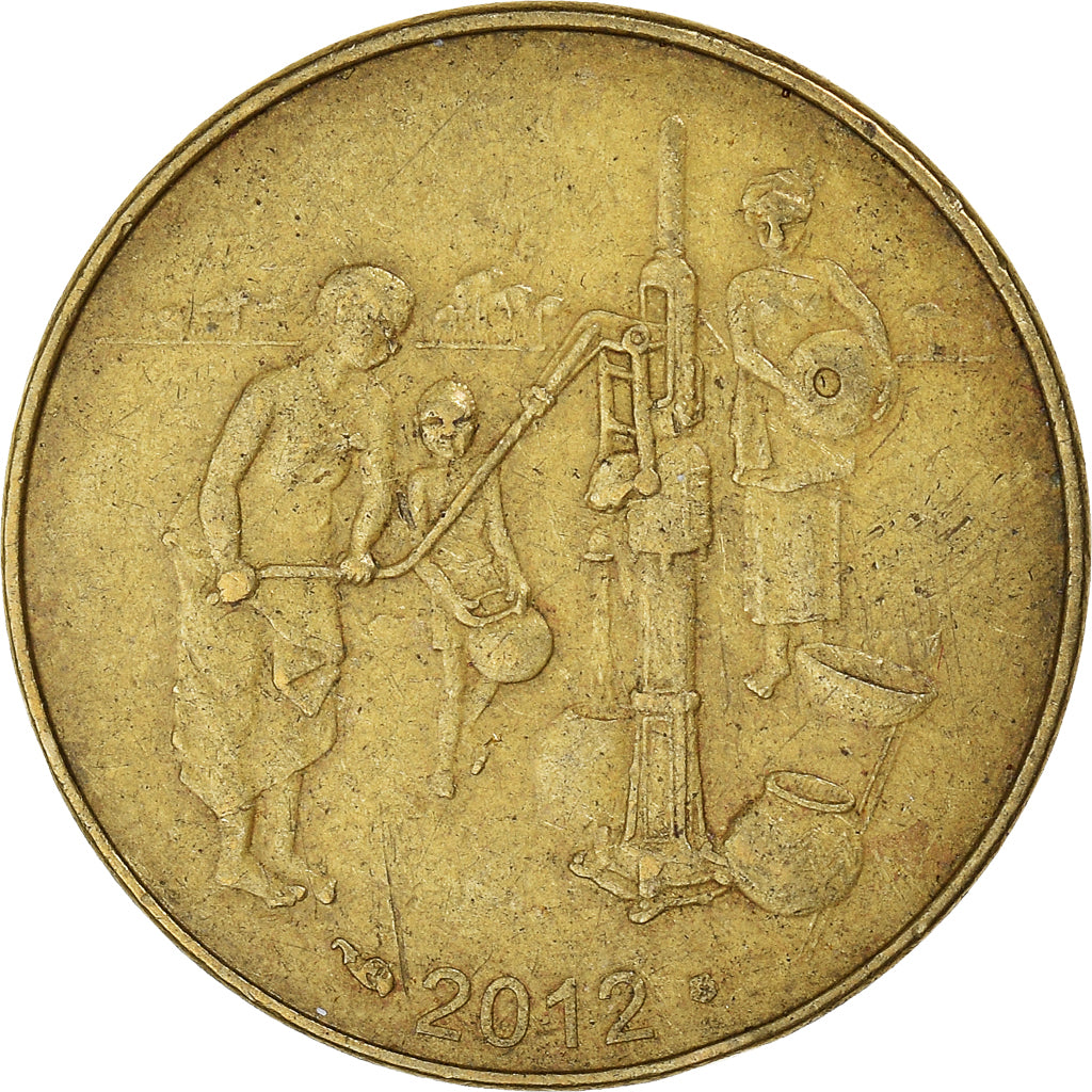 Coin, West African States, 10 Francs, 2012