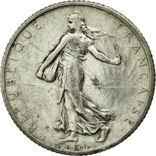 Coin, France, Semeuse, Franc, 1902, AU(50-53), Silver, Gadoury:467