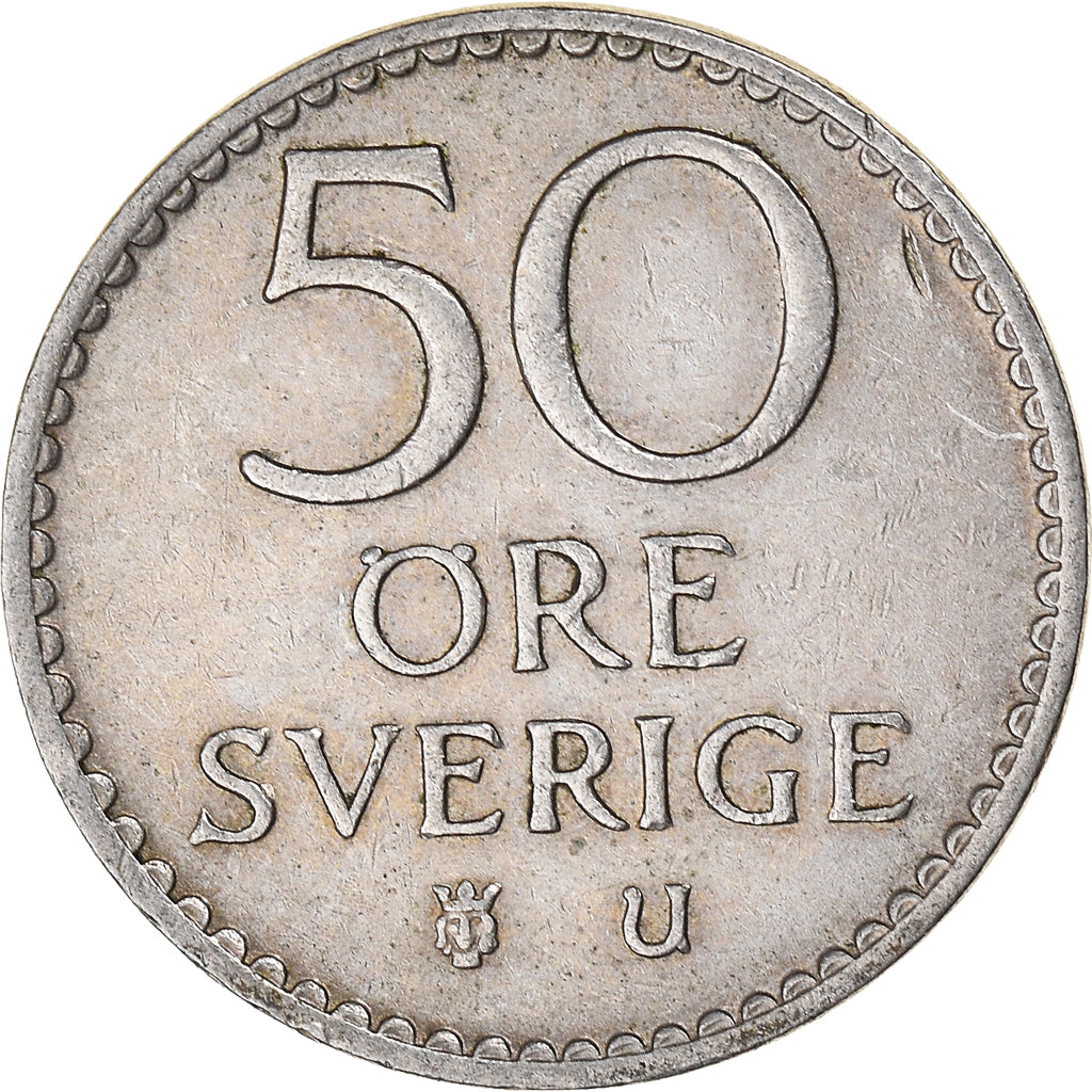 Moneta, Szwecja, 50 Öre, 1965