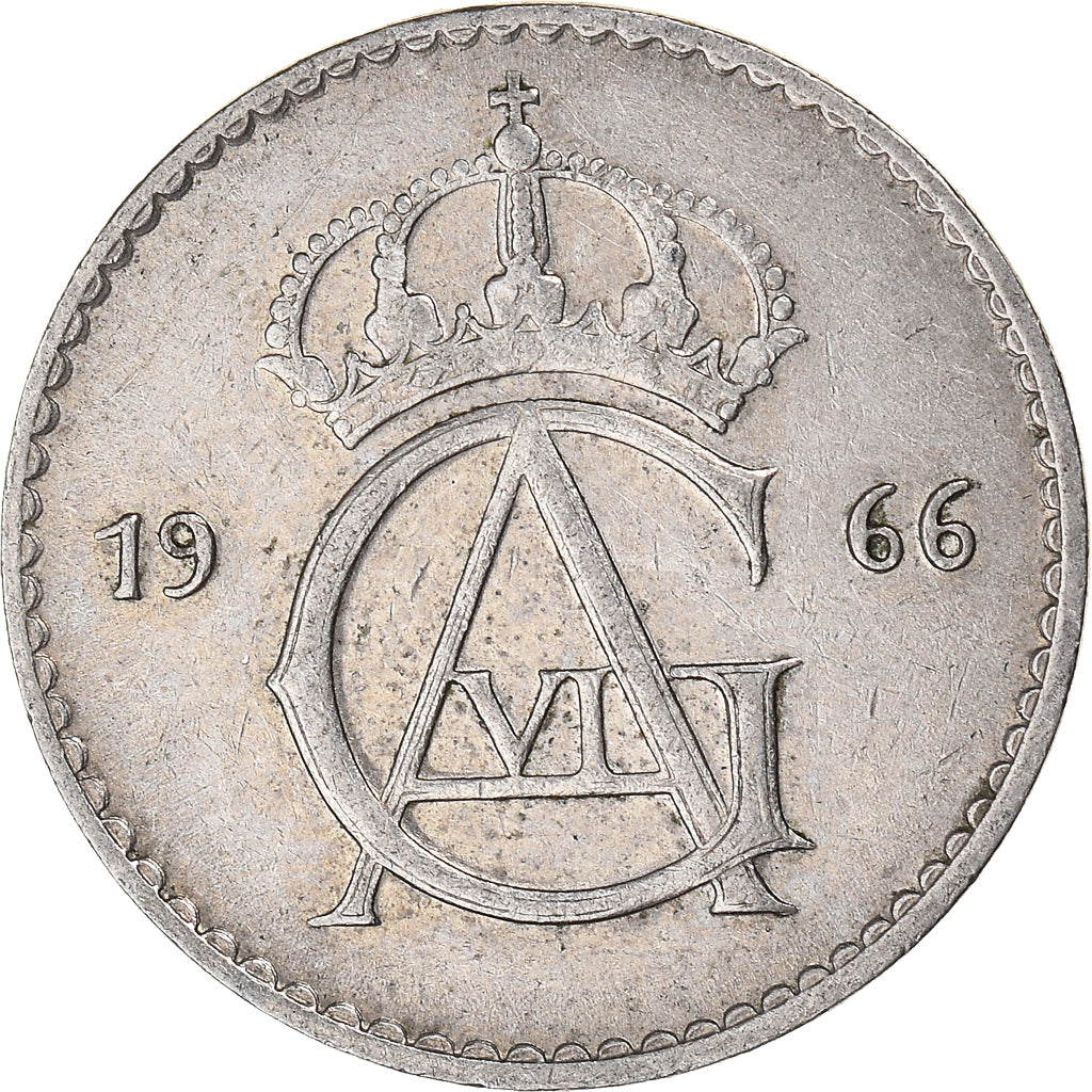 Moneta, Svezia, 50 Öre, 1966