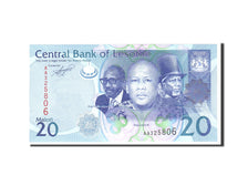 Banknote, Lesotho, 20 Maloti, 2010, Undated, KM:22, UNC(65-70)