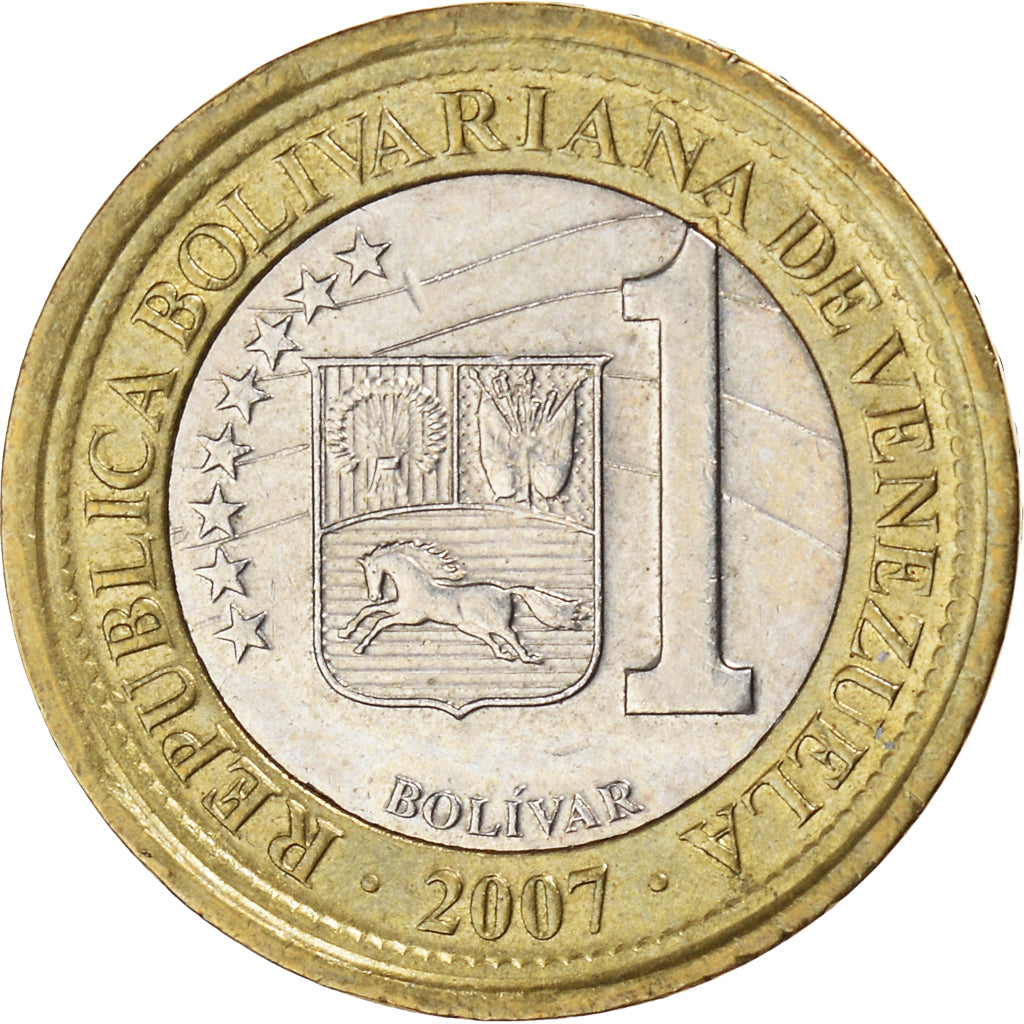 Moeda, Venezuela, Bolivar, 2007