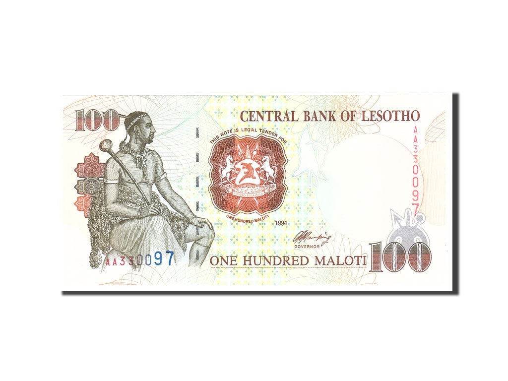 Banknote, Lesotho, 50 Maloti, 1994, Undated, KM:17a, UNC(65-70)
