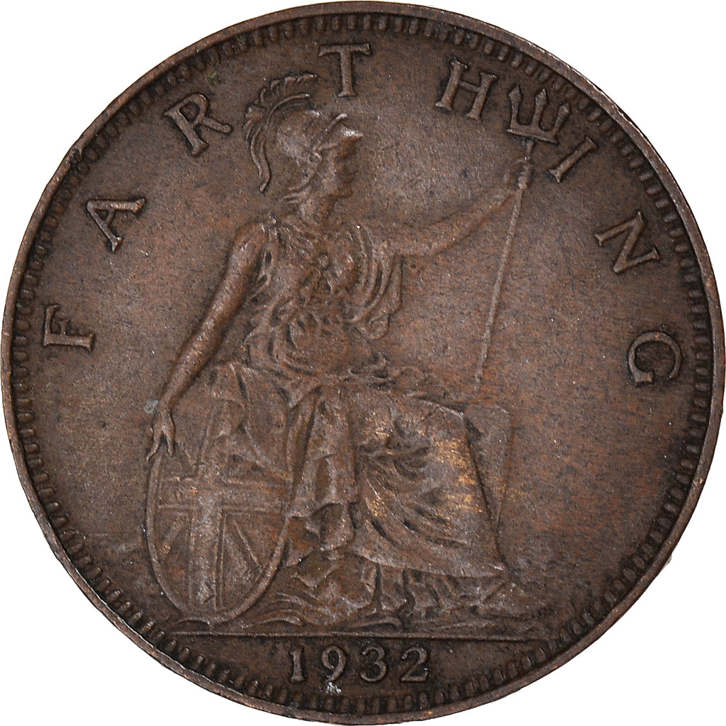 Moneta, Gran Bretagna, Farthing, 1932
