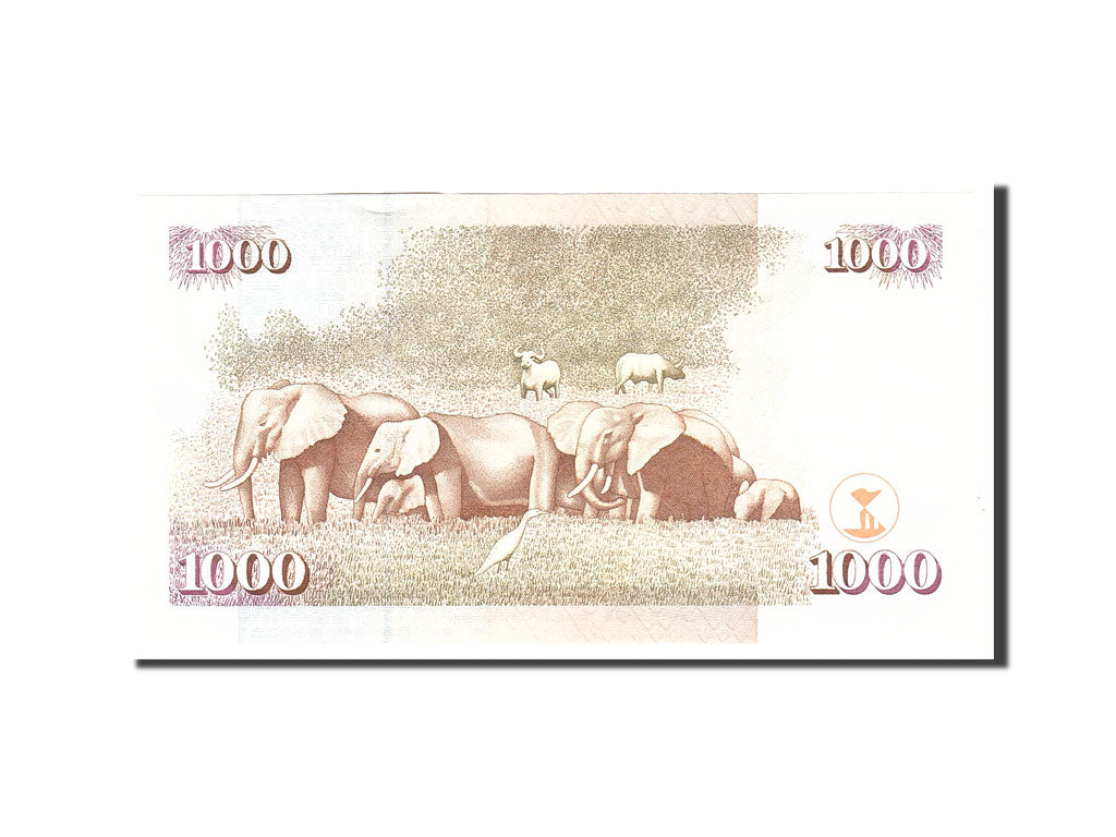Kenya, 1000 Shillings, 1999, KM:40b, Undated, UNC(65-70)