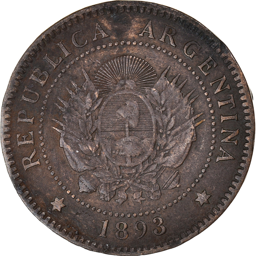 Monnaie, Argentine, Centavo, 1893