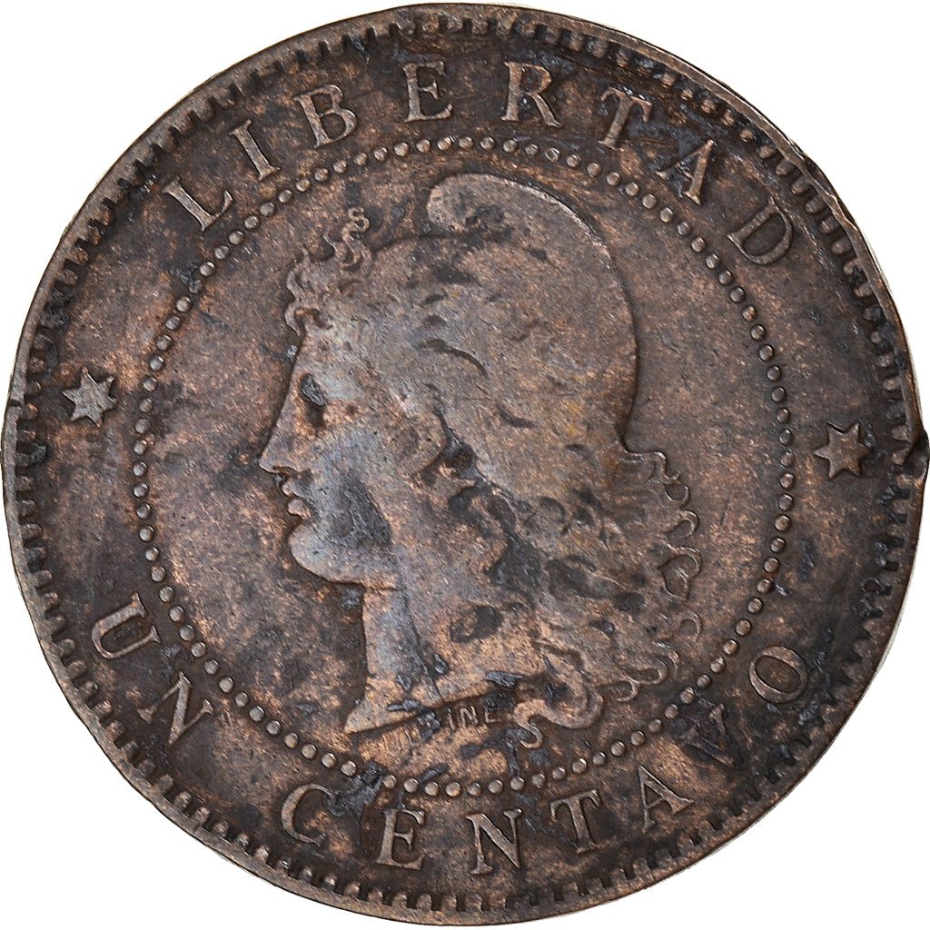 Monnaie, Argentine, Centavo, 1893
