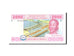 Banknot, Państwa Afryki Środkowej, 2000 Francs, 2002, Undated, KM:508F