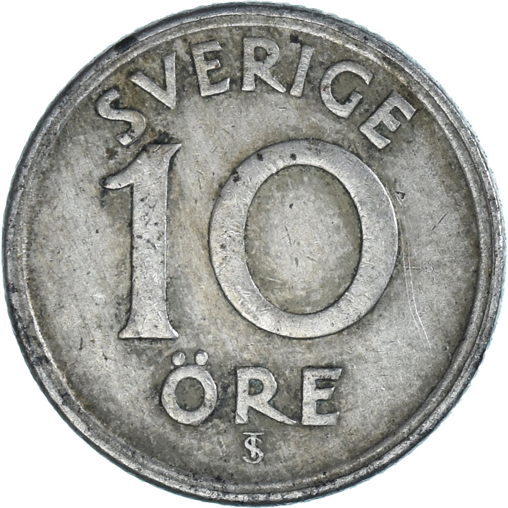 Münze, Schweden, 10 Öre, 1947