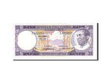 Banconote, Guinea equatoriale, 25 Ekuele, 1975, KM:4, 1975-07-07, FDS